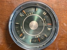 Vintage Studebaker 1964 - 1966 Lark Instrument Dash Gauge Cluster Gas Oil Temp Vintage Studebaker 1964 - 1966 Lark Instrument Dash Gauge Cluster Gas Oil Temp