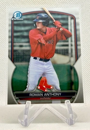 2023 Bowman Draft Roman Anthony Chrome Prospect Card #BDC-112 - Red Sox