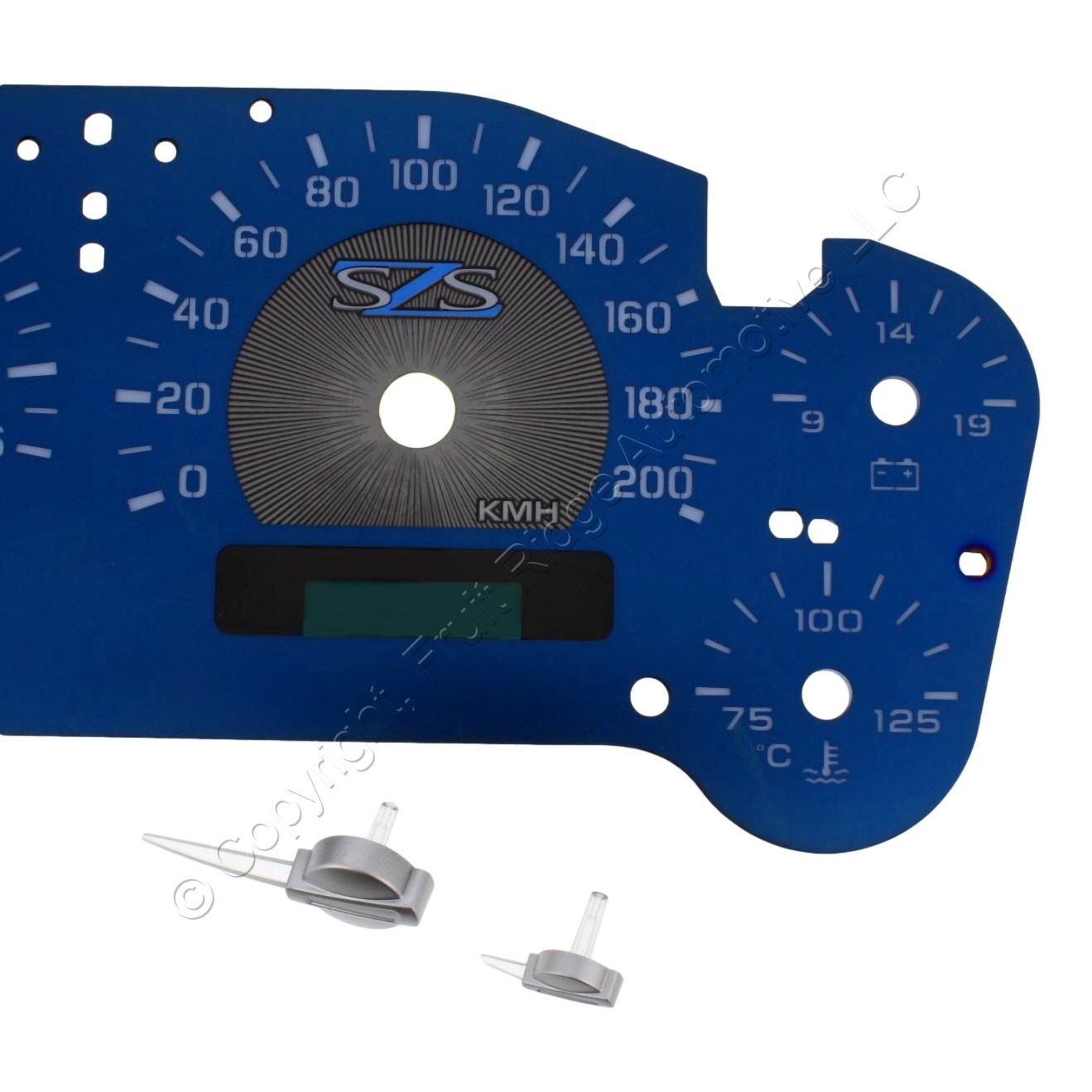 US Speedo KMH Cluster Overlay w/Needles CB-900-07-WHK for 07-14 GMT900 SUV Truck