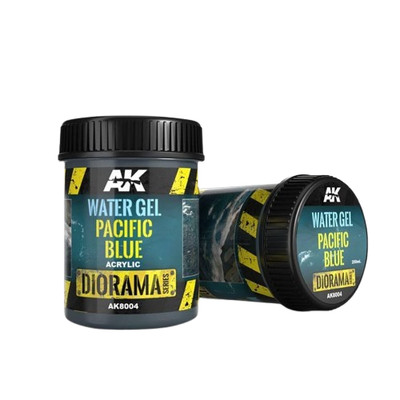 AK Interactive Water Gel Pacific Blue 250ml AK8004 texture scenery Wasser