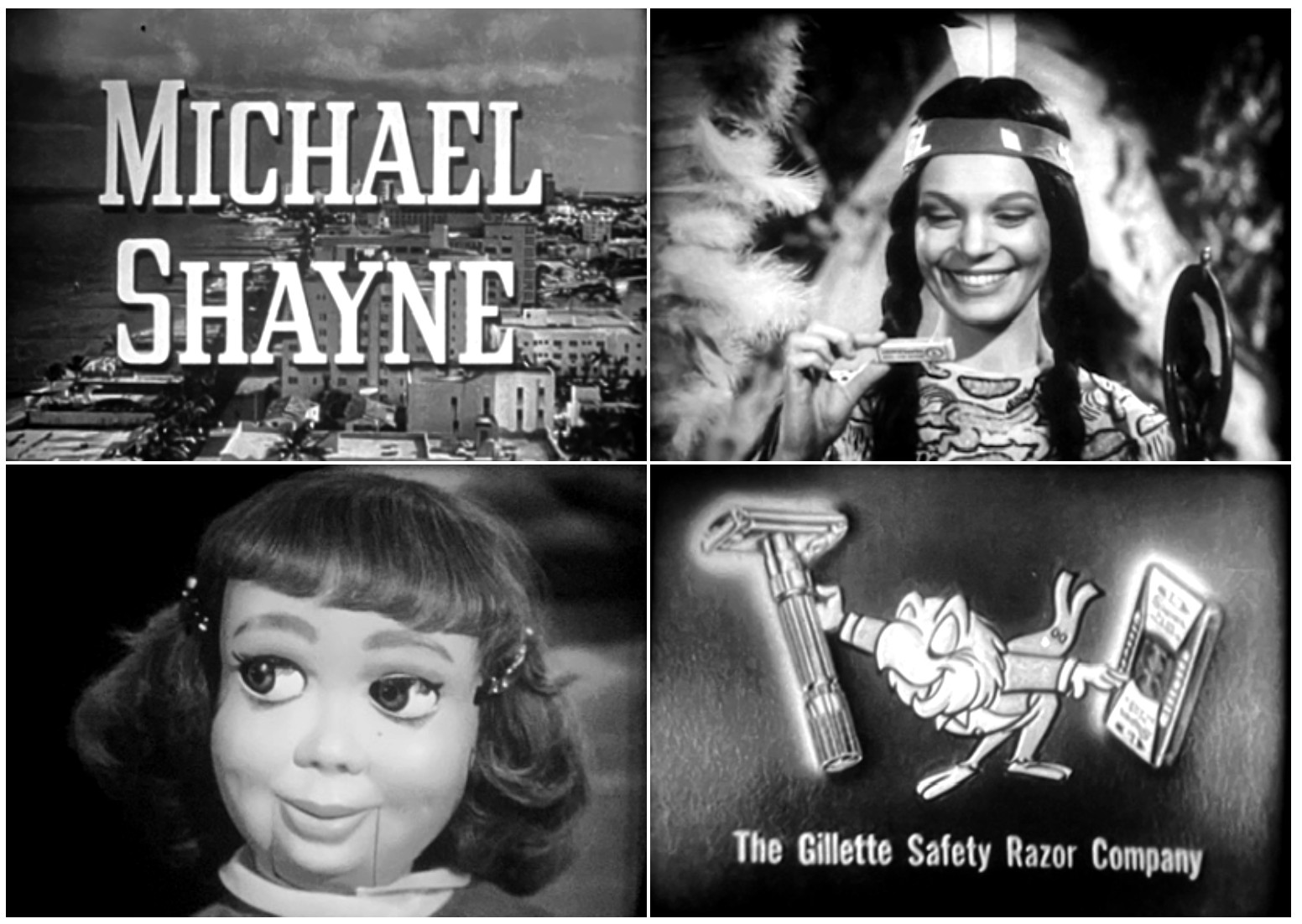 16mm Film: MICHAEL SHAYNE "Dead Air" (1961, Hour TV show) NETWORK w/COMMERCIALS