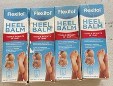 FOUR 2oz FLEXITOL Heel Balm Super Concentrated Moisturizer Exfoliator