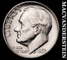 1956-D Silver Roosevelt Dime - Choice Gem Brilliant Uncirculated #M8925 Roosevelt