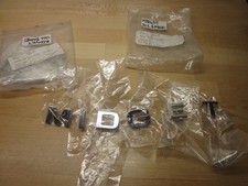 MG MIDGET SILL BADGE  LETTERING SET S X 2      BC68 ***