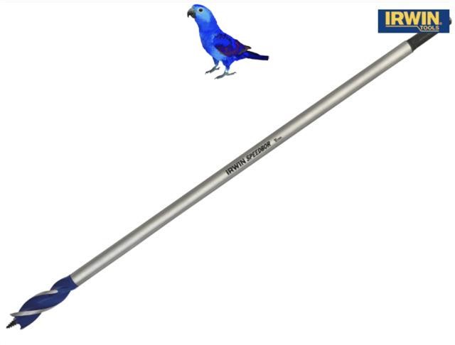 Irwin 6X Blue Groove Long Auger Wood Drill Bit 16mm x 400mm IRW1921999