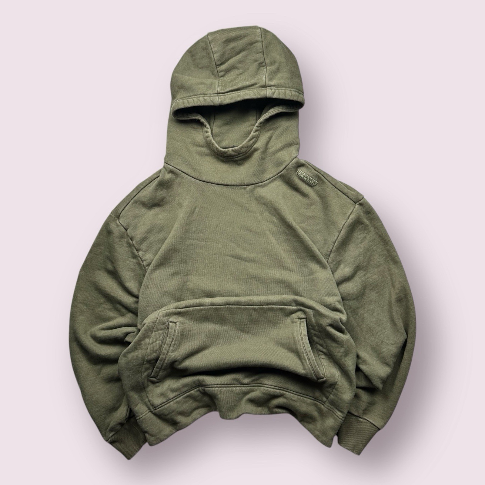 Vintage Men's Oakley Software Military Balaclava Hoodie Y2K Size M