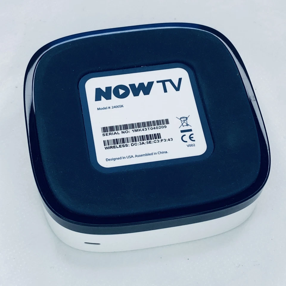 NOW TV Box 2400sk Streaming Media Player Smart TV Receiver - No Longer Supported - Image 4 of 4