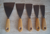 5 X Malerspachtel 40-100Mm Stielspachtel Spachtel Set 5 StüCk Gipsspachtel