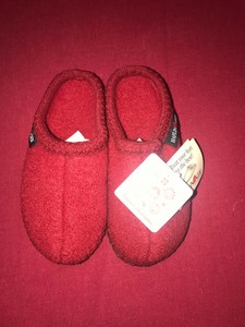 haflinger boiled wool slippers