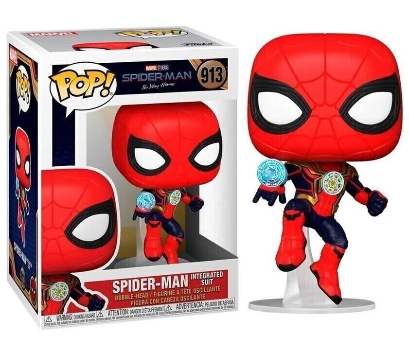 Funko Pop Marvel: Spider-Man: No Way Home - Spider-Man in Integrated Suit #56829