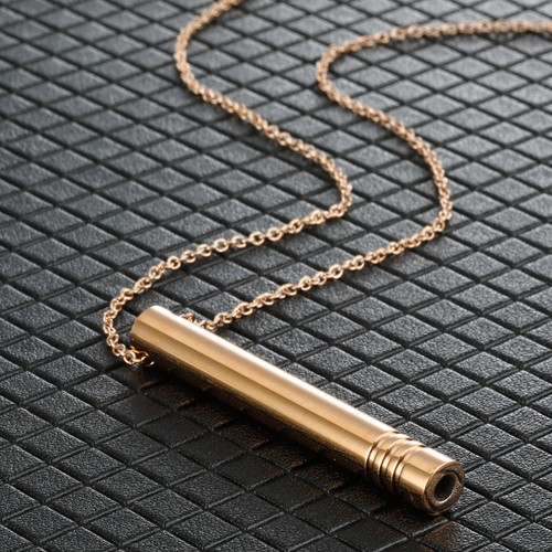 Stress Relief Necklace Breathlace Quit Smoking Anti Vaping Breathing Mens Womens - Picture 9 of 15