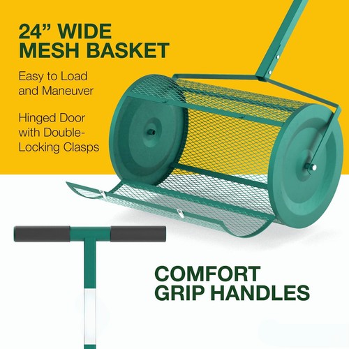 peat moss roller spreader