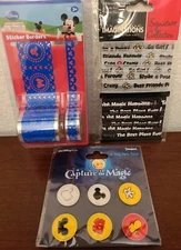 3 Packs Disney Embellishments 4 Scrapbooks, Cards/Paper Crafts-Ribbon/Snaps #213