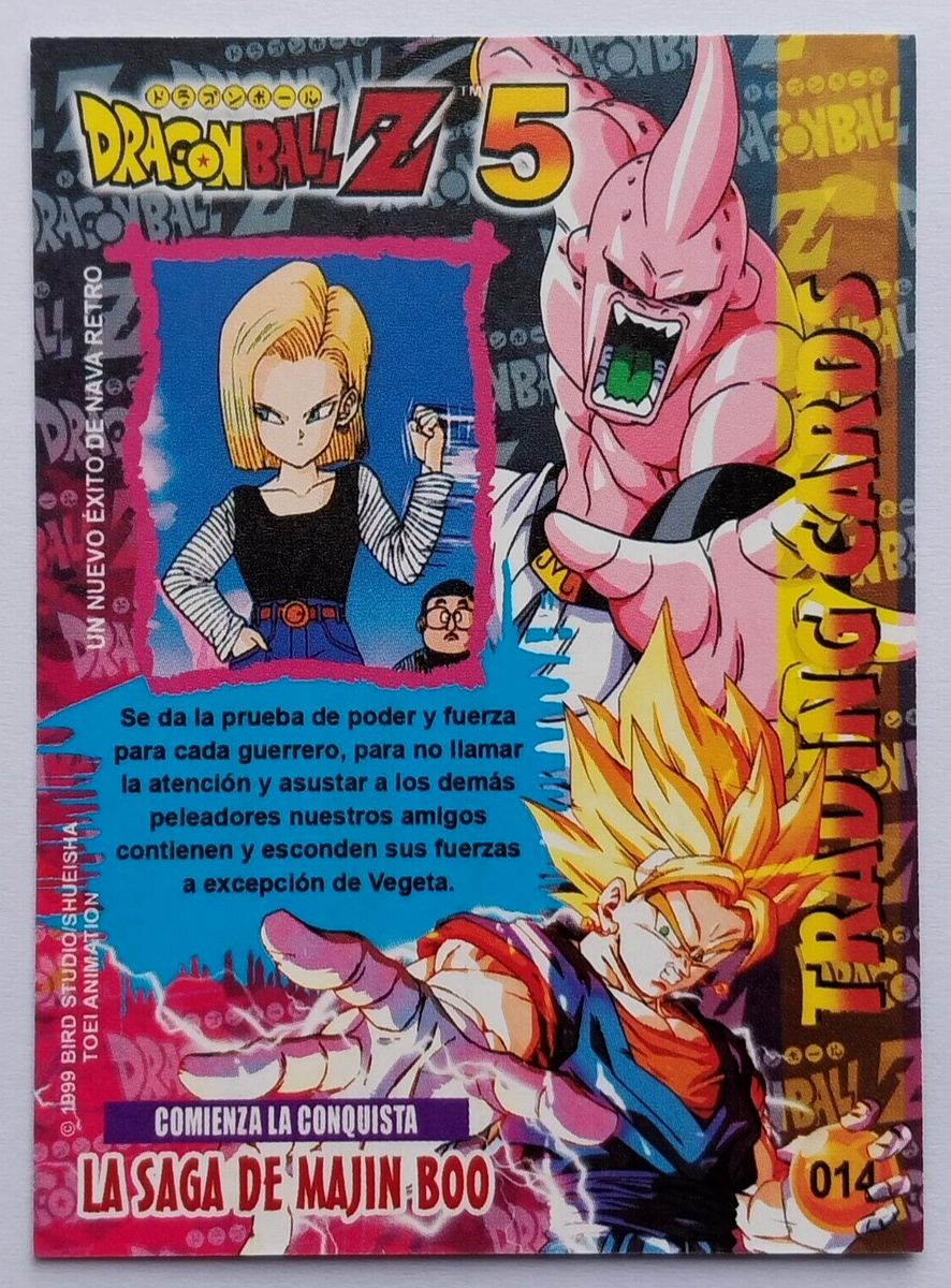 2023 CARD DRAGON BALL Z5 #014 ANDROID 18 & SON GOKUTCG PERU