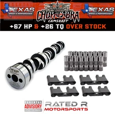 Texas Speed Gen 3 Gen 4 TSP LS Truck CHOPacabra Camshaft GM LS7 Lifters & Trays