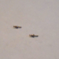 2 WALTHAM 14 SIZE 7355 POCKET WATCH BALANCE STAFF NEW OLD STOCK, P 13-- F- 127