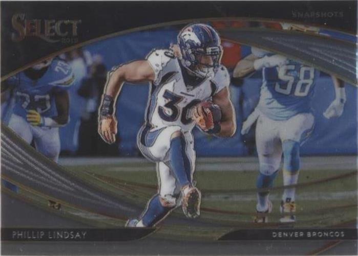 2019 Panini Select Phillip Lindsay #17 - 1 of 2