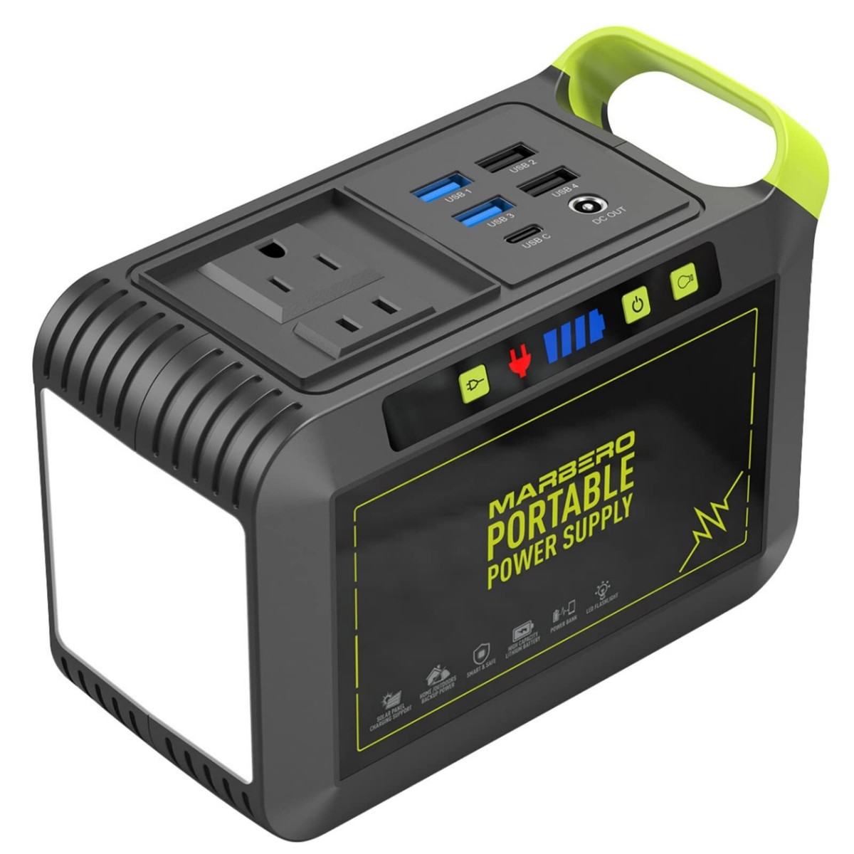 MARBERO ポータブル電源 大容量 60000mAh/222Wh MARBERO 88Wh Portable Power Station 24000mAh Camping Solar