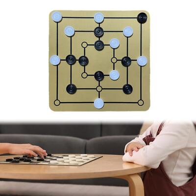 Schach Brettspiel Set Logisch Klassisch Dame Spiel für Camping Party Picknick
