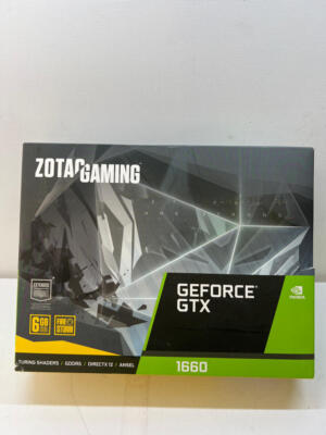 ZOTAC GeForce GTX 1660 6GB GDDR5 192-bit Gaming Graphics Card