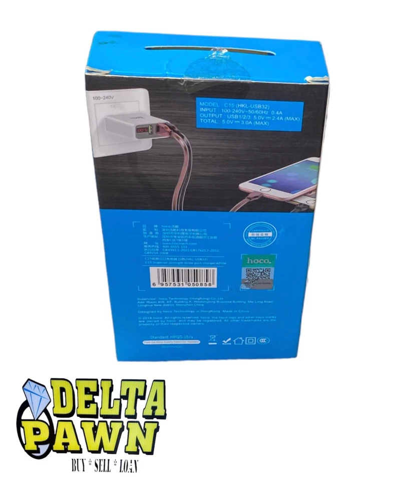 Cargador USB de 3 puertos Foto 2 de 3