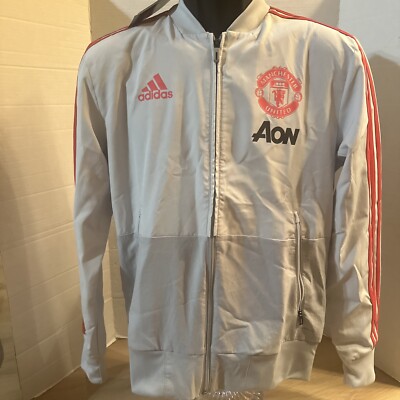 Adidas 2016 Manchester United AON Windbreaker Mens Sz XS DP6833