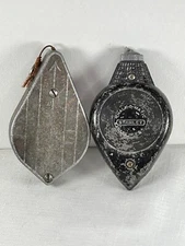 Vintage Lot Of 2 Stanley/ Irwin Chaulkline, Plumb Bobs