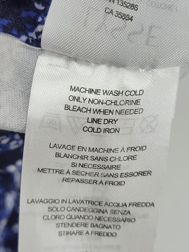 Lysse Leggings Damen mittelblau Batik Geo Print Pull On Artsy Boho Athleisure - Bild 5 von 8