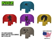 for Smith & Wesson M&P, M2.0 Full & Compact Slide Cover Plate Aluminum Outdoors