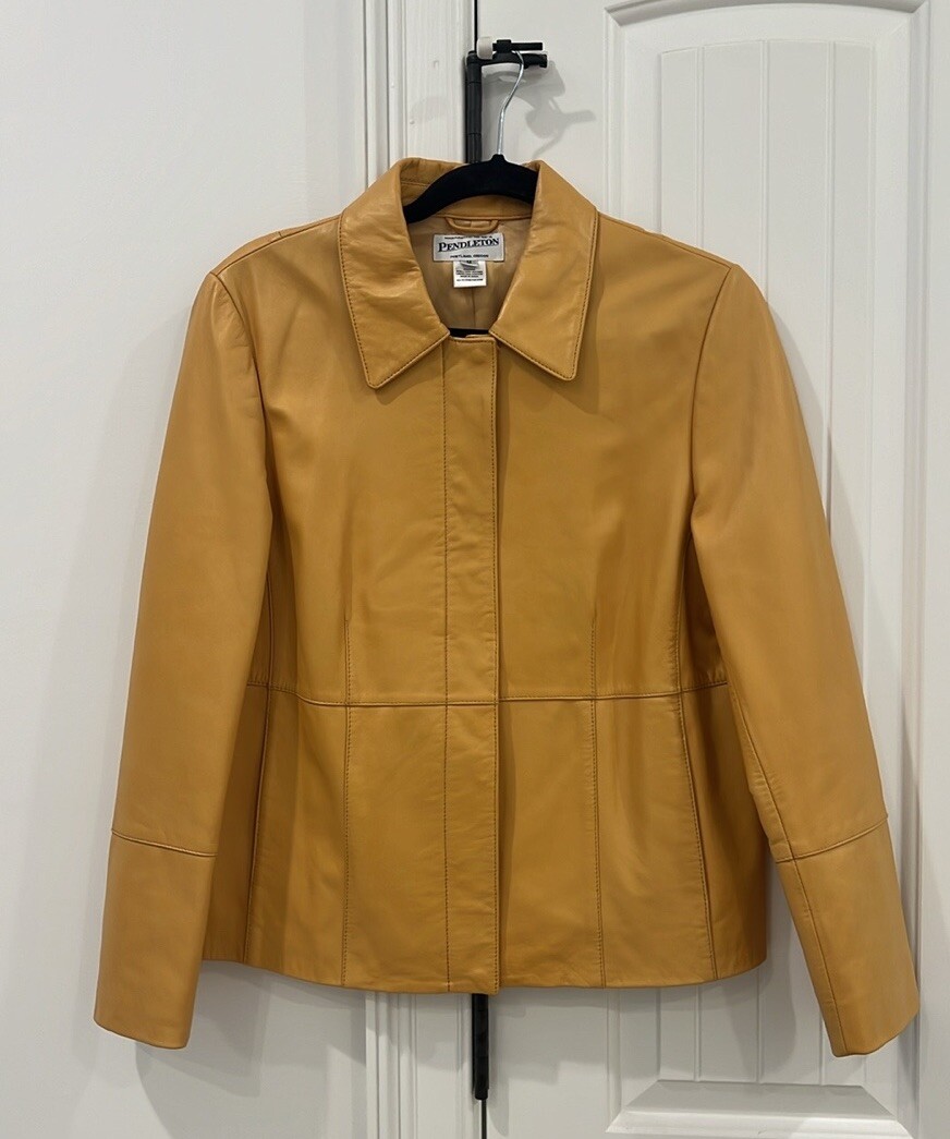 FLASH SALE!!! Gorgeous Pendleton Leather Jacket! … - image 3