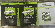 2001 Toyota Land Cruiser Shop Service Repair Manual 12 With Electrical Diag Oem 2001 Toyota Land Cruiser Shop Service Repair Manual 12 With Electrical Diag Oem