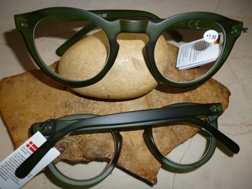 Wenn Reading Glasses... Round - Green +1.5 +2.0 +2.5 +3.0 +3.5