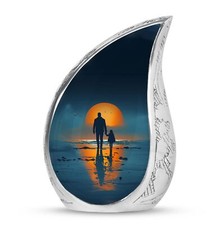 Father Urn - Small Urn For Cremation Ashes - Keepsake Ashes Urn Adult