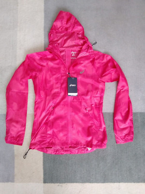 ASICS DAMEN LAUFJACKE GRÖSSE 6 NEU £119 ÜBUNG YOGA PACKBAR
