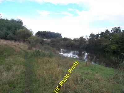 Photo 6x4 The River Trent Walton-on-Trent Pictured from an unofficial pat c2015