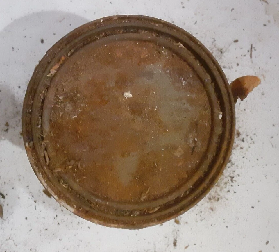 Vintage Glidden Scrubbable Latex Paint 3407 cream off white 90%+ of 1 Qt remain - Image 3 of 4