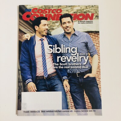 Costco Connection March 2016 Property Brothers Jonathan & Drew Scott Collectible