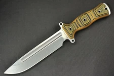 Busse Custom TGLB .25" Comp Finish INFI, Magnum Brown/Olive/Black G10 (1 of 2)