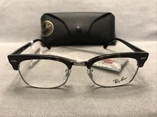 RAY BAN RB 3916-V 2012 CLUBMASTER SQUARE Eyeglasses 50[]21 140 Frames NEW + CASE