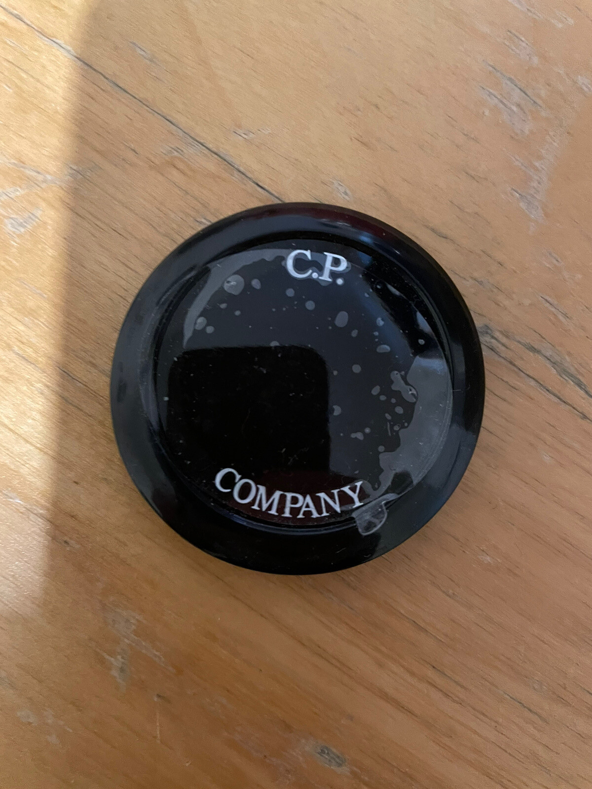 CP Company Replacement Badge / Lens Black with CP Logo / cp company