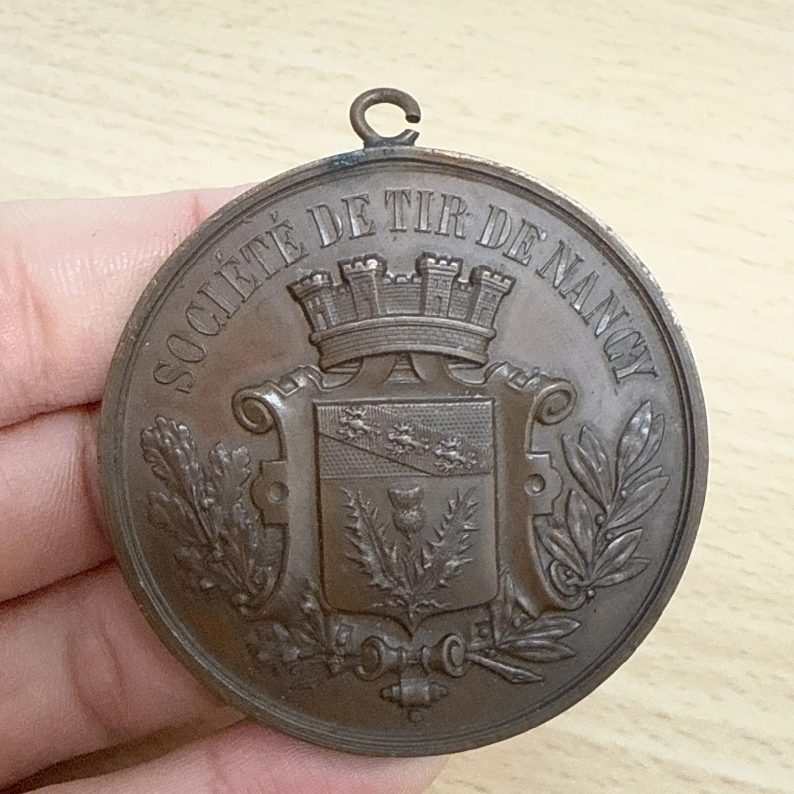 Médaille Société De Tir De Nancy