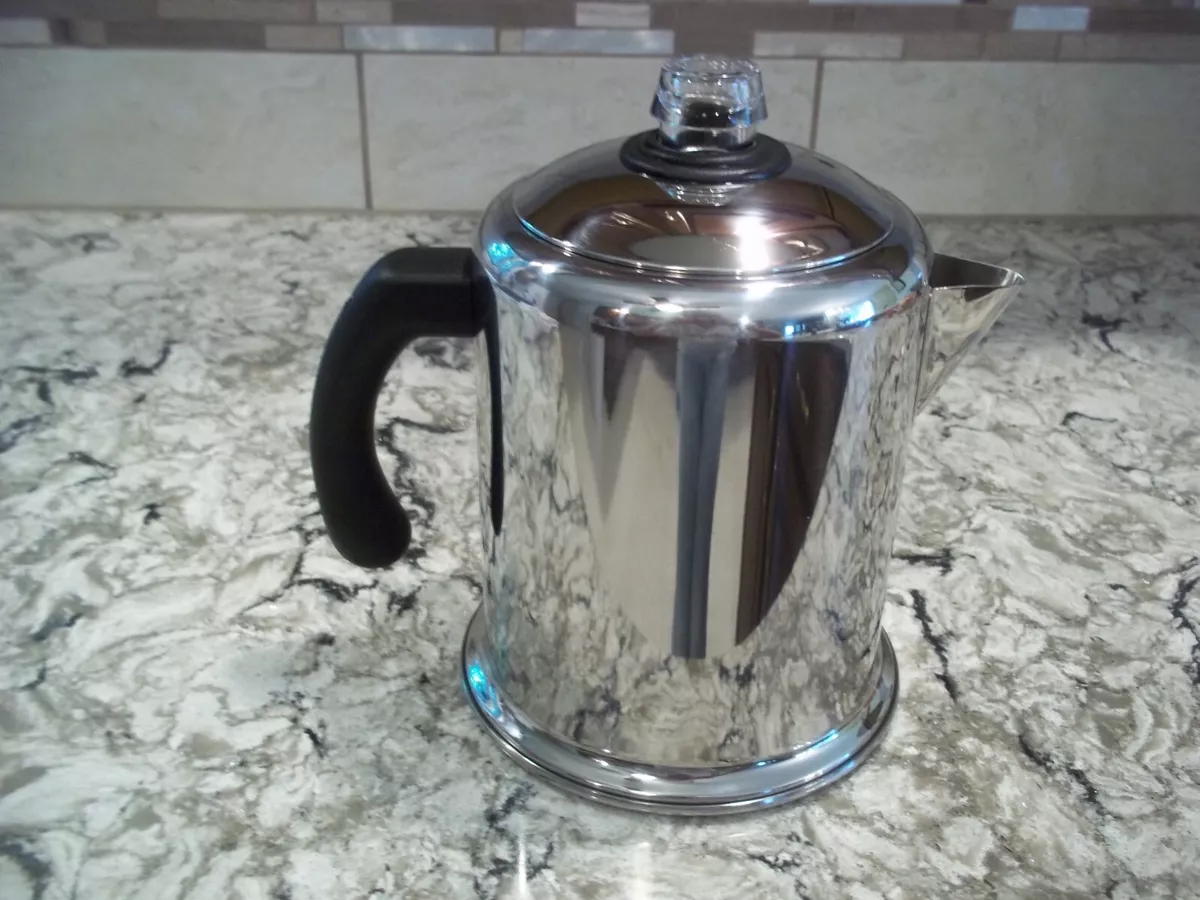 Farberware Stainless Steel 4 Cup Electric Coffee Percolator