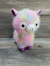 Peek-A-Boo Toys Llama Rainbow Stuffed Animal Plush 12” Alpaca Soft