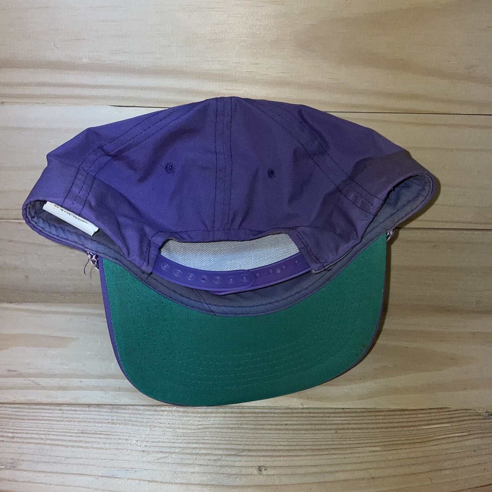 Vintage Coves nest marina snapback hat meridian MS Purple Rope Trucker