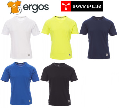 PAYPER RUNNING T-Shirt Herren Sport Fitness Halbarm Laufen Shirt Atmungsaktiv