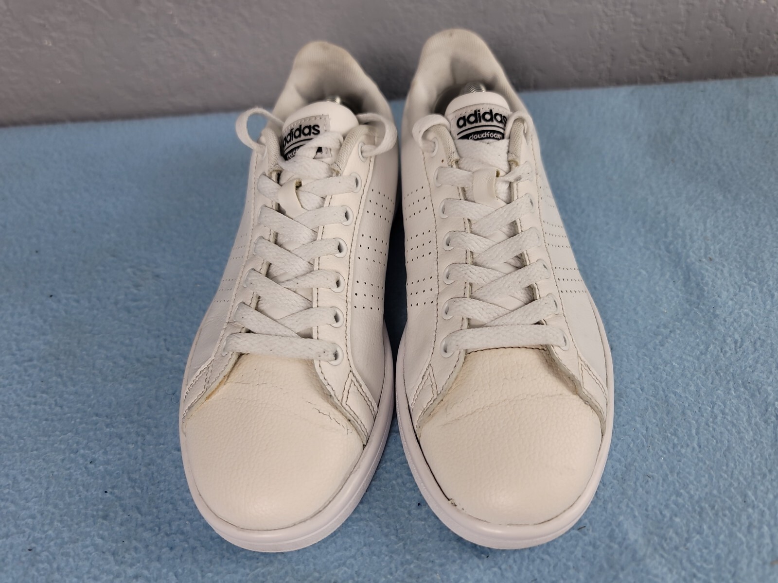 adidas cloudfoam advantage leather sneaker