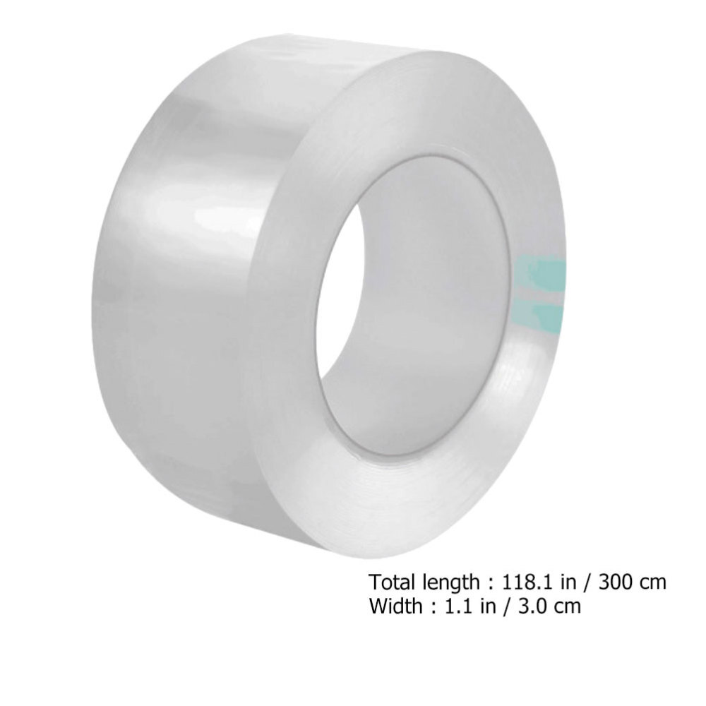 6 Rolls Acrylic Waterproof Sticker Self Adhesive Tape Clear eBay