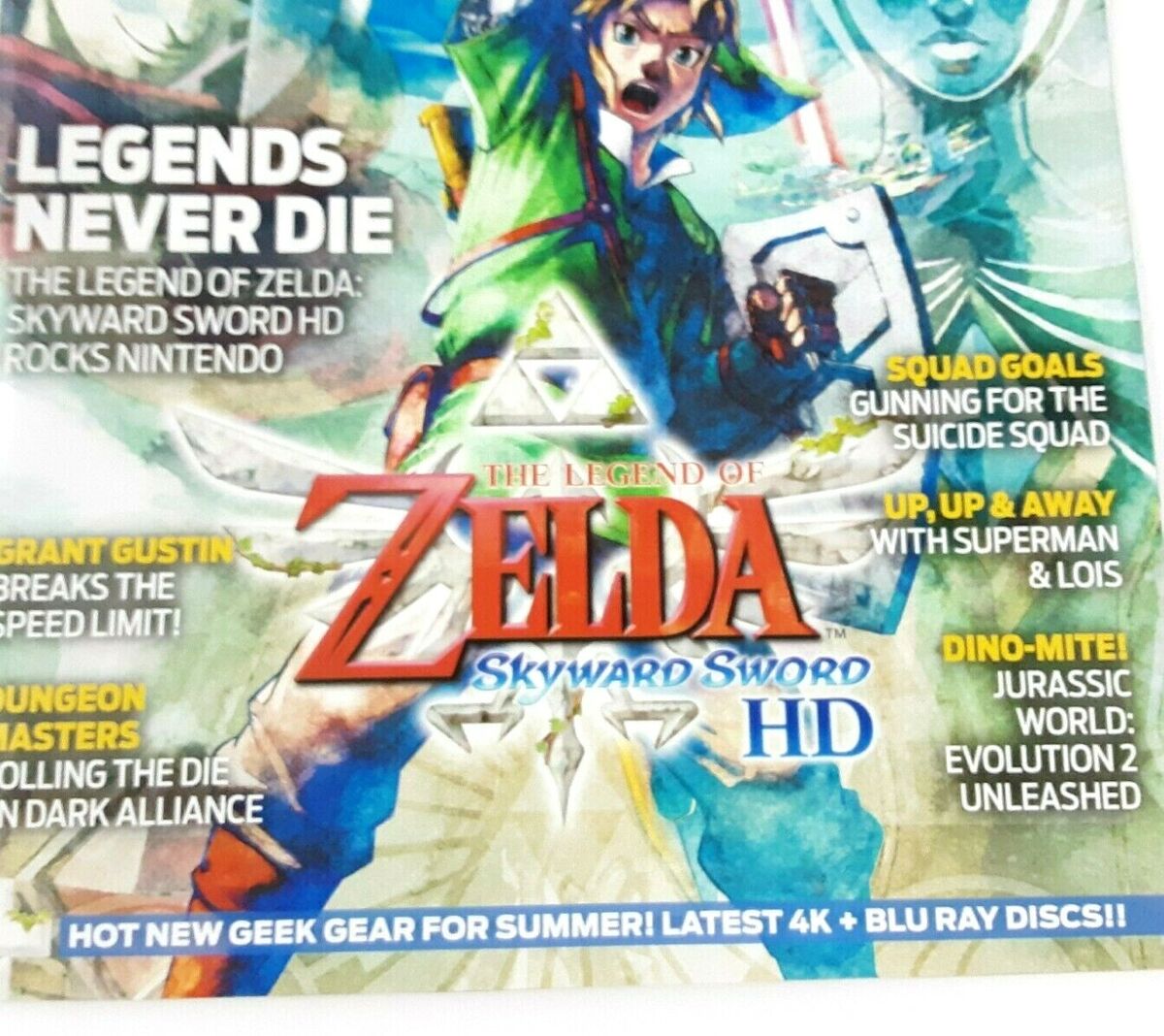 The Legend of Zelda Skyward Sword HD Geek Gamecenter Magazine