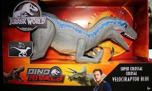jurassic world super colossal velociraptor