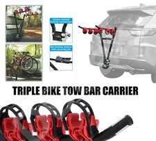 Universal Triple 3 Car Bike Tow Bar Ball Carrier Rack Towbar Bicycle Mountain